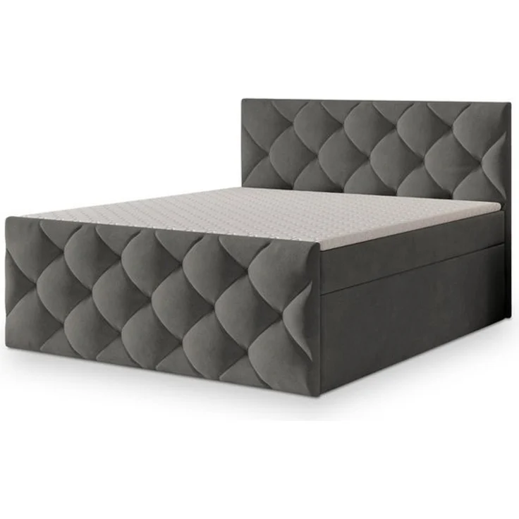 Masseno Boxbett ROVARI 180x200 cm mit Bonell Matratze und Topper – Bild 4
