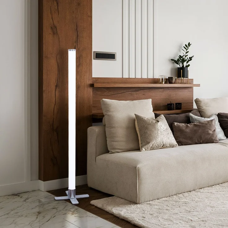 RGB LED Wand-/ Stehleuchte, Fernbedienung, viele Modi, H 103 cm – Bild 10
