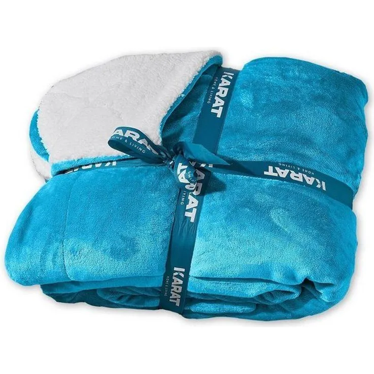 Wohndecke Glory, flauschige Wohndecke, verschiedene Größen und Farben, Karat