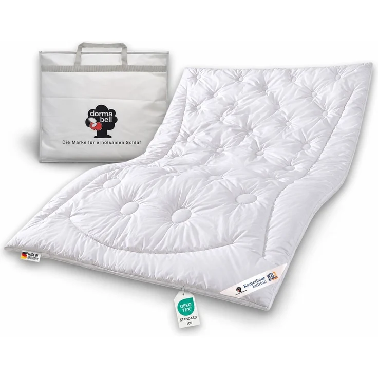 Dormabell Kamelhaar - Flaum Edition WB3 Bettdecke Decke 135x200 1400g – Bild 1