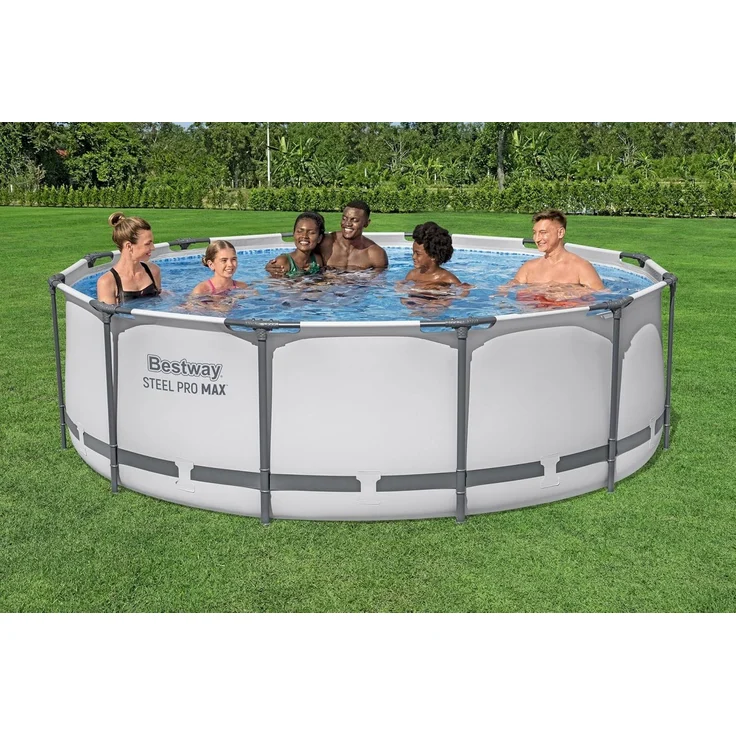 Bestway 'Stahlrahmenpool Pro Set 366x100 cm' mit Filterpumpe – Bild 3