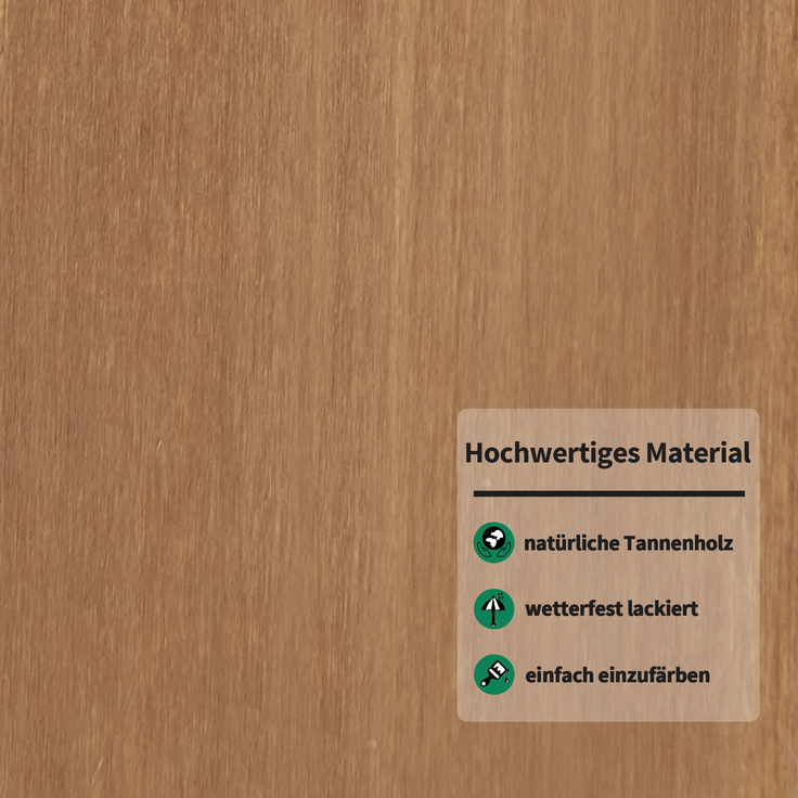 M MCombo Holzregal, Outdoor Kaminholzregel mit Rückwand, Holzunterstand mit wasserdichter Abdeckung, 1202 – Bild 6