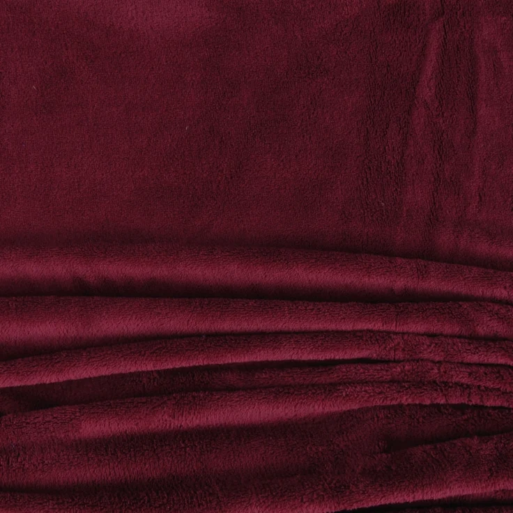 Kuscheldecke supersofte Tagesdecke vielseitig verwendbare Microfaser-Decke, flauschig und anschmiegsam in vielen verschiedenen modischen Farben erhältlich (rotbraun - kastanienbraun / 210x280 cm) – Bild 1