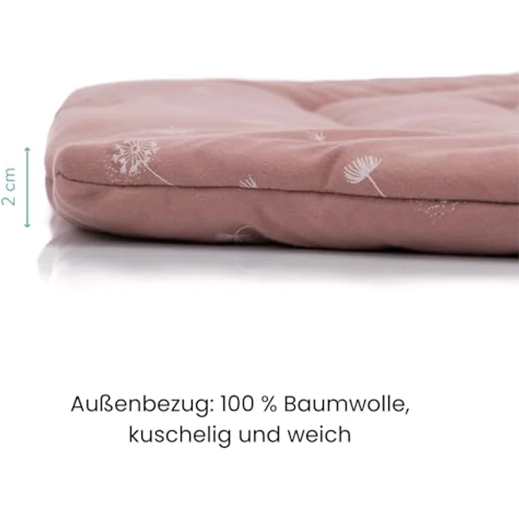Fillikid Einlage Laufstall 6-eckig Exklusiv | Krabbeldecke Laufgitter 124 cm | Schutzeinlage Laufgitter weich gepolstert | Spieldecke waschbar | Laufgittereinlage – Bild 4