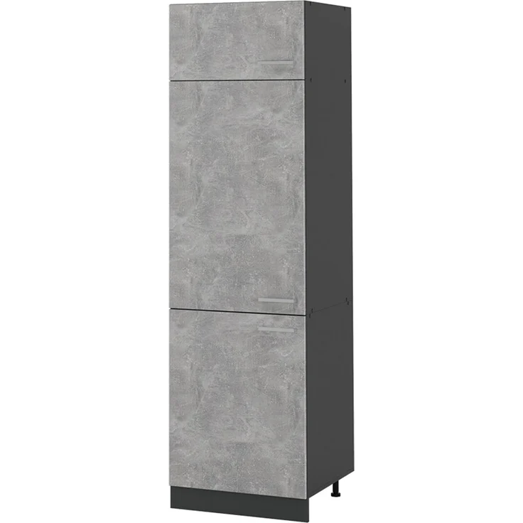 Vorratsschrank R-Line Beton/Anthrazit 60 cm Vicco – Bild 1