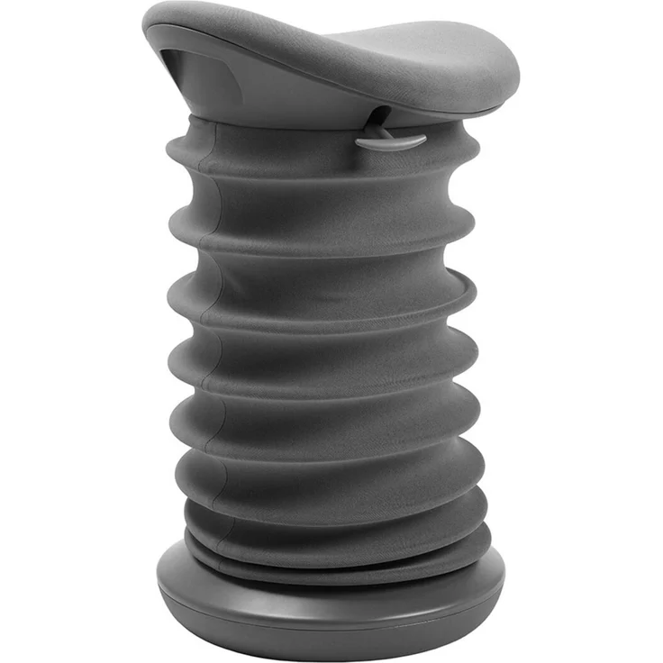 Sitness 'Sitness 4D' Ergonomischer Bürostuhl Schwinghocker, Stoff grau, 37.5 x 64 x 36 cm, höhenverstellbar – Bild 6