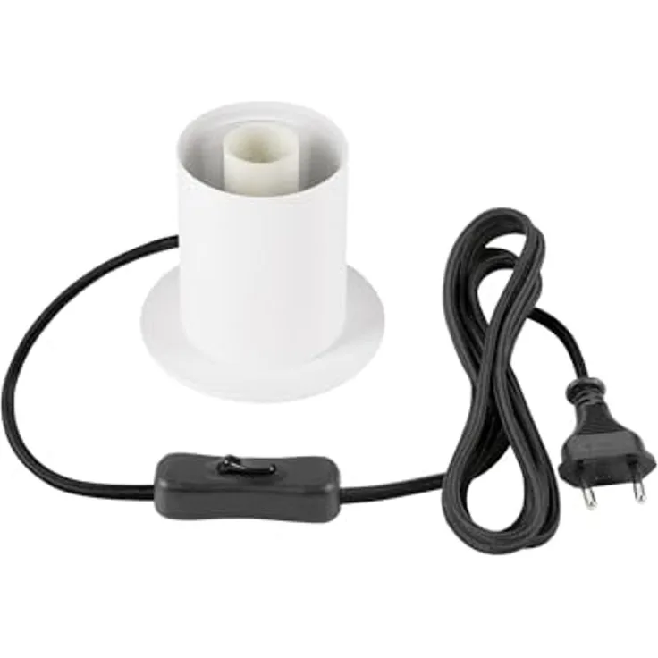 SLV VARYT, Tischleuchte, rund, 1x max. 6W, E14, weiß - Ambiente- Tisch- und Standleuchten