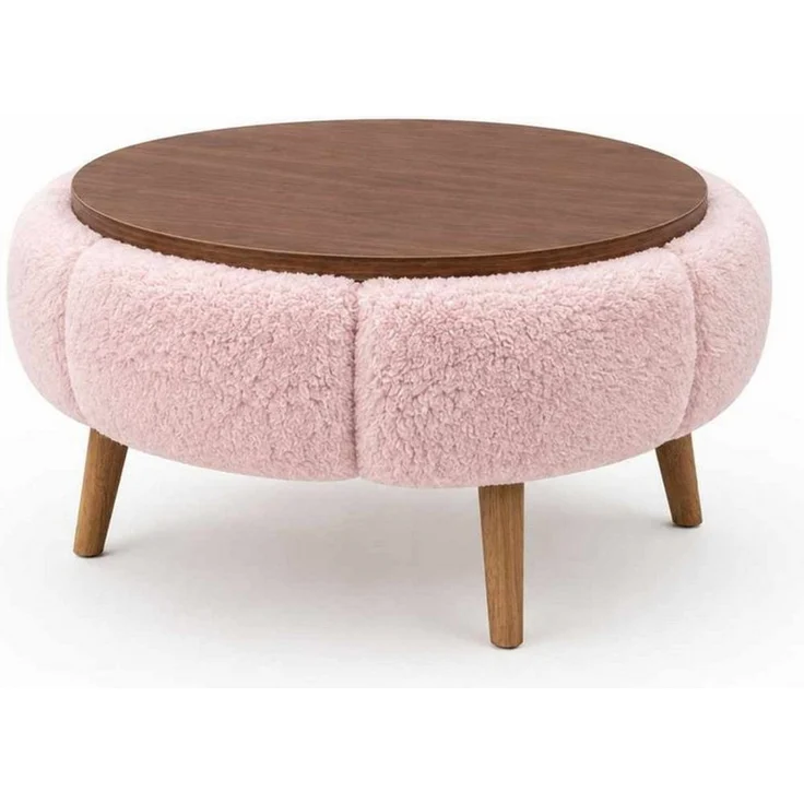 Skye Decor Couchtisch Papatya Couchtisch 60 (1-St), Runde Tischplatte – Bild 1