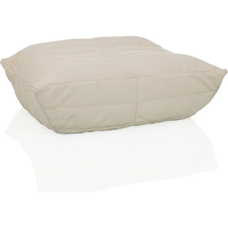 hjh LIVING Sitzsack Sitzolo Podi Relaxsessel H/B/T:, Sitzsack Pouf Bodensofa aus Cord mit Schaumstoff Füllung Fußhocker – Bild 1