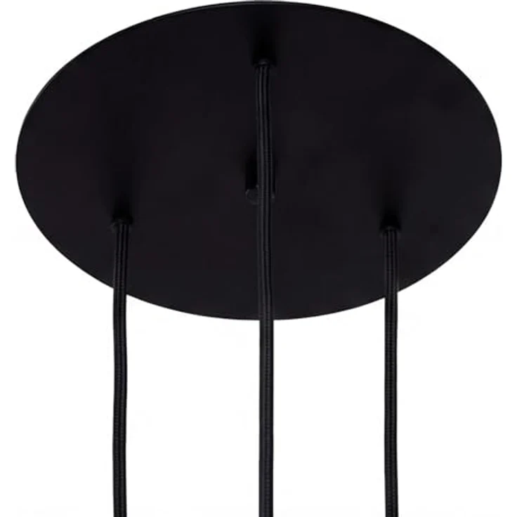 Licht-Erlebnisse Pendelleuchte Messing Zylinder 3-flammig D:20cm GU35 wechselbar, Hängelampe für Esszimmer und Küche, Höhe 40cm, Breite 62cm – Bild 4