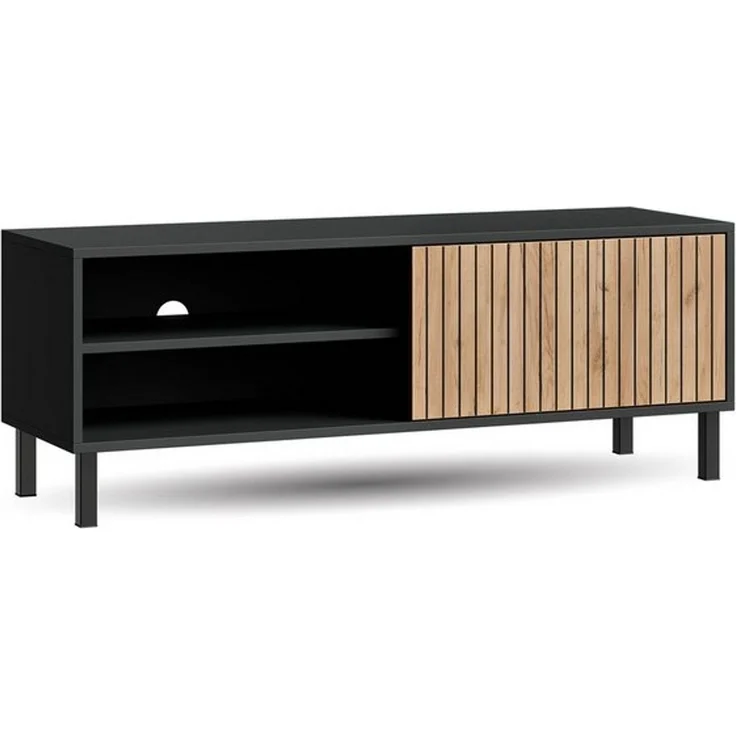 Planetmöbel TV-Board LIORA TV-Schrank 120 cm (TV-Schrank für Wohnzimmer, stehend), Fernsehschrank ideal für Fernseher bis zu 55 Zoll – Bild 4
