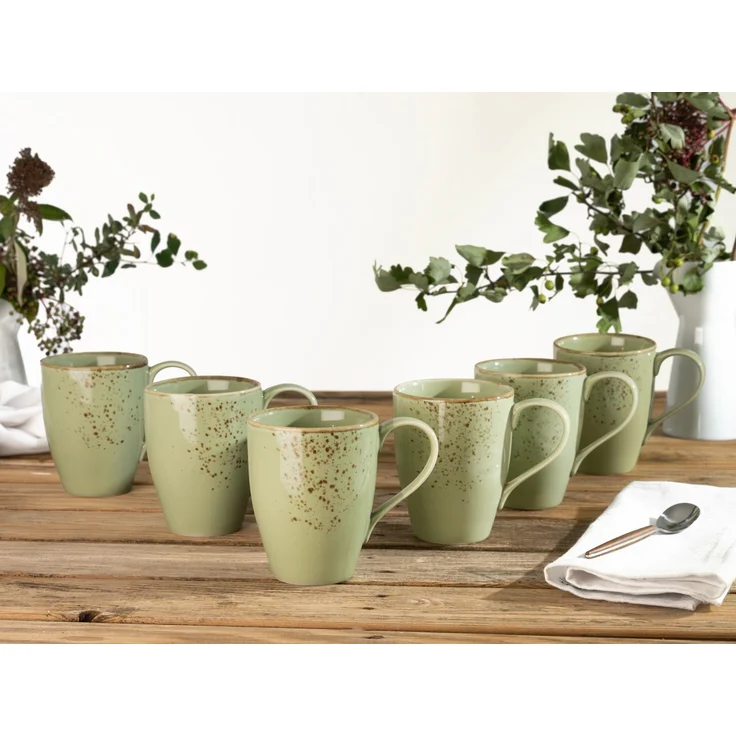 Nature Collection Green, Kaffeebecher 6-tlg (mo) – Bild 2