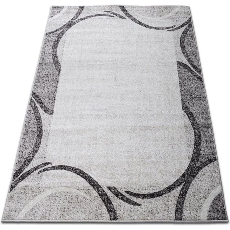 oKu-Tex Teppich Kurzflorteppich, modern, geometrisches Muster, Wohnzimmerteppich, rechteickig, Höhe: 11 mm, Teppich Wohnzimmer, Designteppich, meliert, weicher und dichter Flor – Bild 4