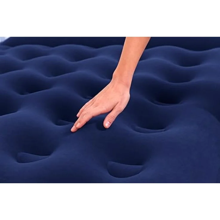 Doppelluftbett mit integrierter Fußpumpe 203 x 152 x 28 cm – Bild 5