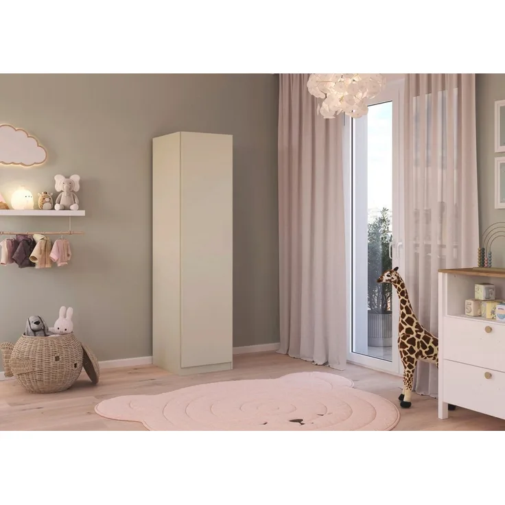 rauch Kleiderschrank Schlafzimmer Garderobe Kinderzimmer WELTNEUHEIT ELVIK by rauch-ONE (3 Ausstattungsvarianten - Breiten 47-405 cm, Höhen 187/212/231 cm) PATENTIERTES SCHNELLMONTAGESYSTEM mit Push-to-open MADE IN GERMANY