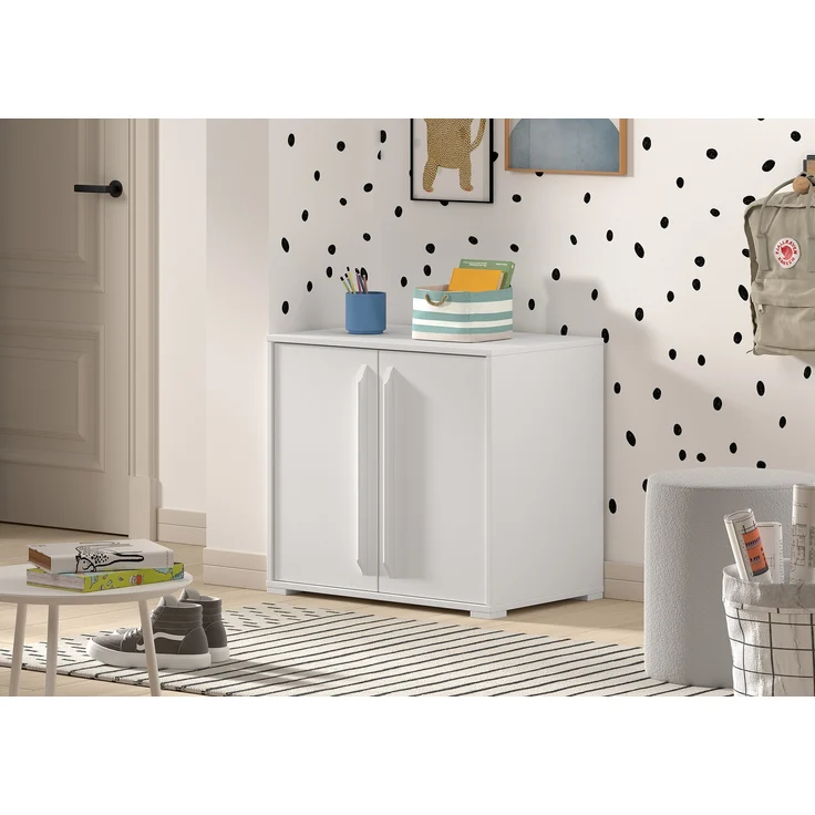 Halbhohes Bett mit Schreibtisch Kommoden Sam 98 x 219 x 116.6 cm – Bild 4