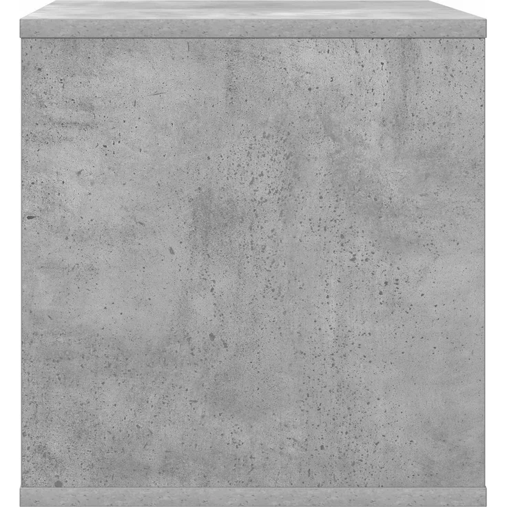 vidaXL Vinyl Album Box Betongrau 37 x 36,5 x 38 cm Holzwerkstoff 8012848 – Bild 5