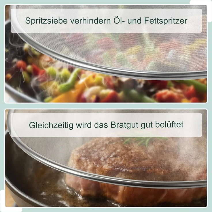 Pfannen Spritzschutz im 3er Set 10049952_46 – Bild 3