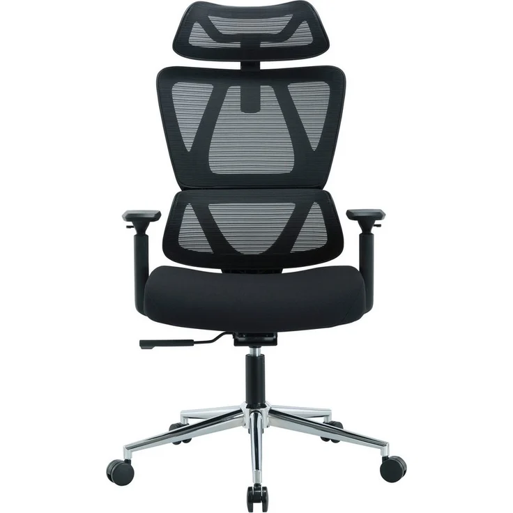 Places of Style Bürostuhl Andora, moderner ergonomischer Schreibtischstuhl, verstellbare Armlehne & Kopfstütze, Lendenwirbelstütze – Bild 2
