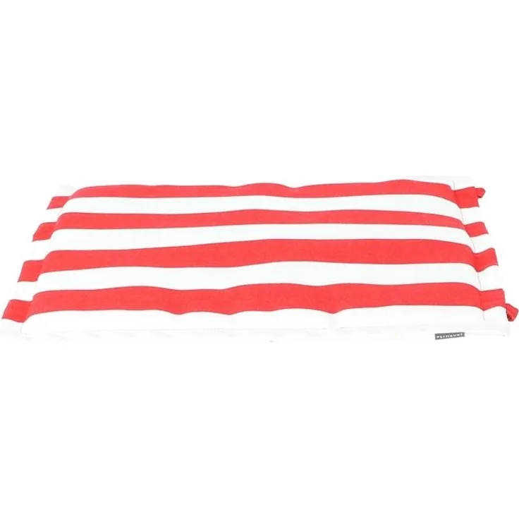 Outdoor Sitzkissen FINE zu CUBIC/LUX/MIA Streifen weiß/rot