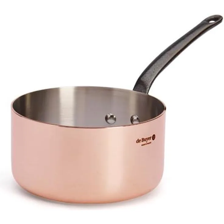 De Buyer Prima Matera Kasserolle Kupfer/Edelstahl 16 cm indukt.