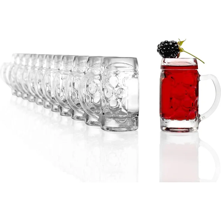 Stölzle Lausitz ISAR Mini-Bierkrug Schnapsglas 40 ml 12er Set