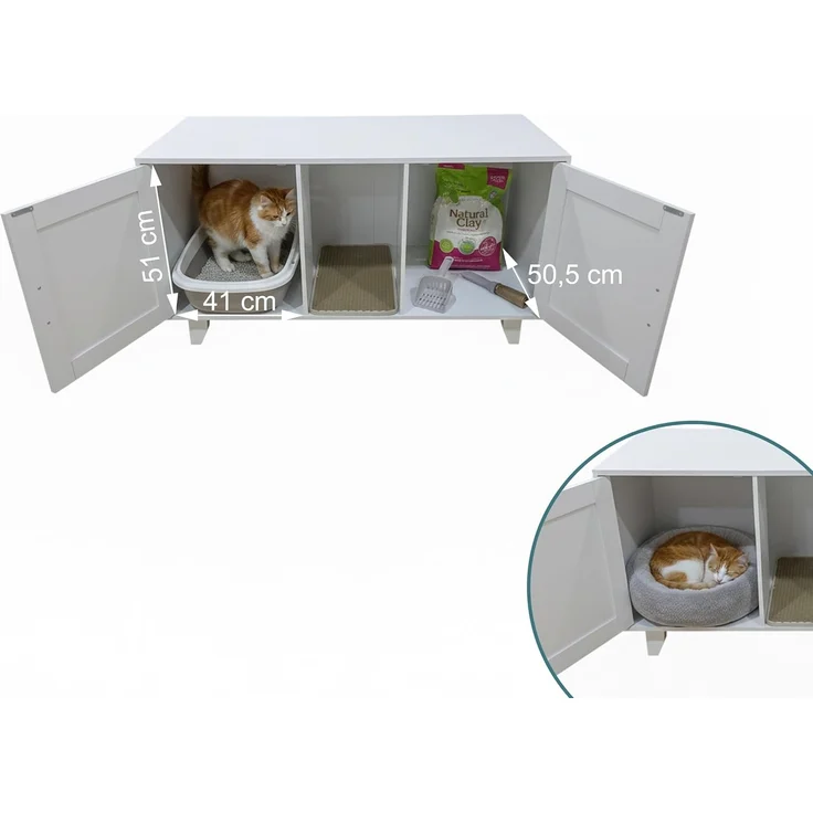 XXL Katzenschrank für Katzenklo 10052208_49 – Bild 3