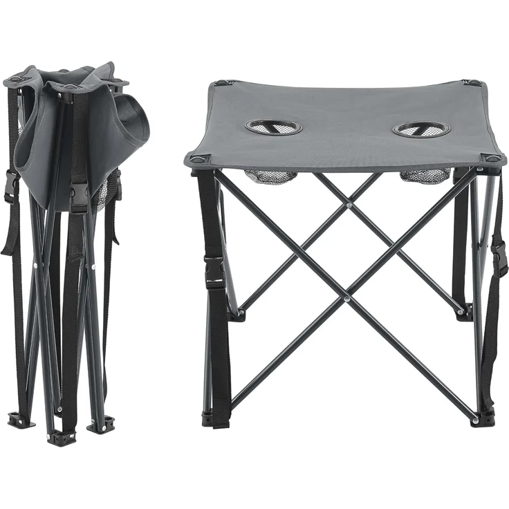 Campingmöbel Set Banz 3-tlg. Klappbar Grau [casa. pro] – Bild 5