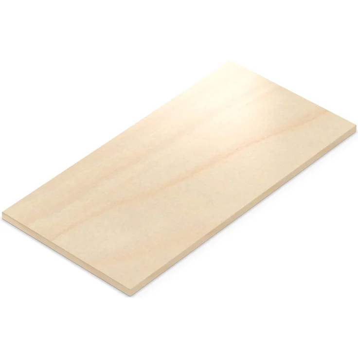 AUPROTEC Tischplatte 19mm Seekiefer 100x40 cm I Spanplatte mit 2mm ABS Kante & PU-Verleimung I melaminharzbeschichtet I robust & wasserabweisend
