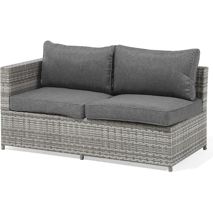 Outdoor Kissenbezug Set AVOLA Dunkelgrau – Bild 9