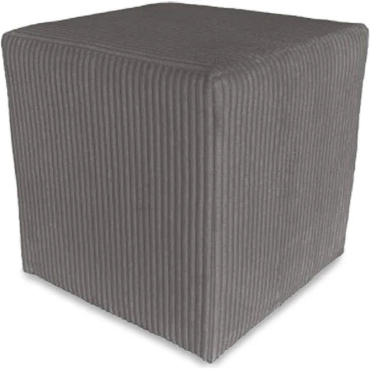 Best for Home Sitzwürfel Pouf Hocker – Samt, Fußhocker & Sitzpuff (Sitzwürfel / Pouf Hocker, 1 St, 1x Sitzwürfel / Pouf Hocker), multifunktional, Dekoelement, kompakt, weich gepolstert – Bild 2