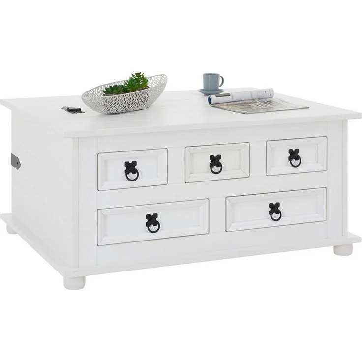 IDIMEX Truhentisch TEQUILA, Truhentisch Couchtisch Mexico Möbel Wohnzimmer Tisch Truhe Mexiko Stil – Bild 1