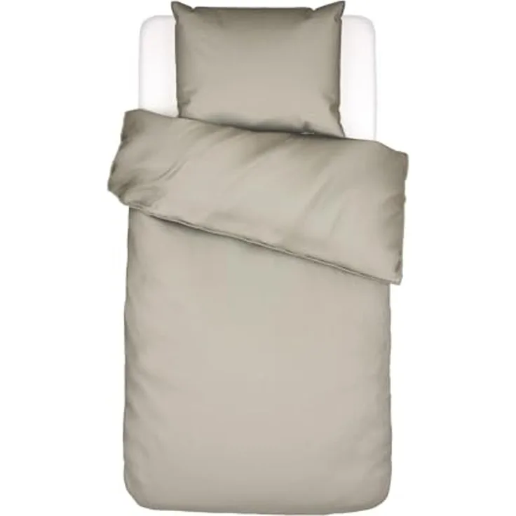 Essenza Bettwäsche Minte, Satin, 2 teilig, unifarben