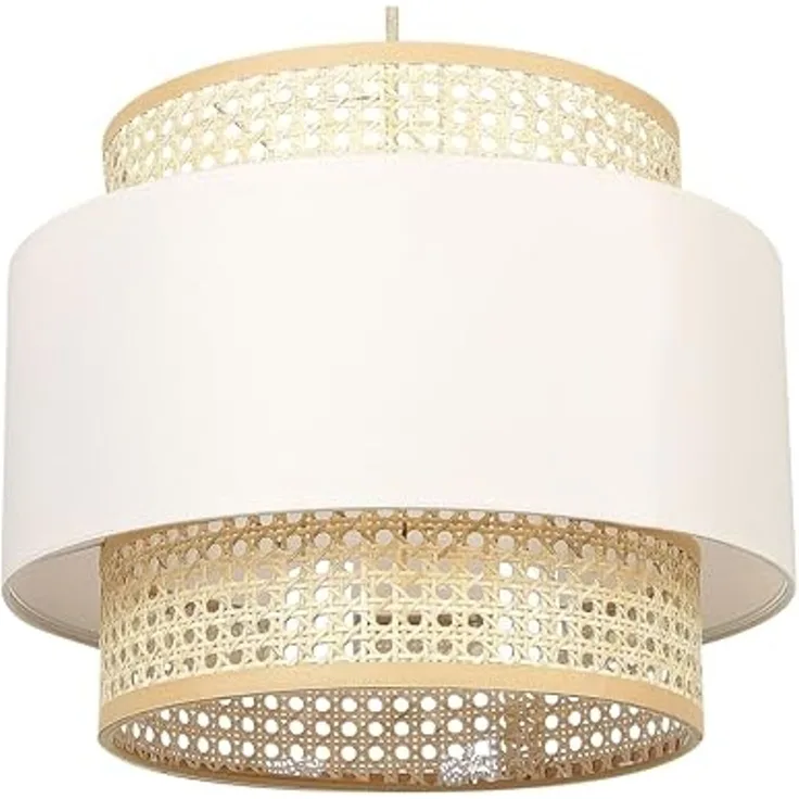 Hängeleuchte YUMURI Rattan Helles Beige