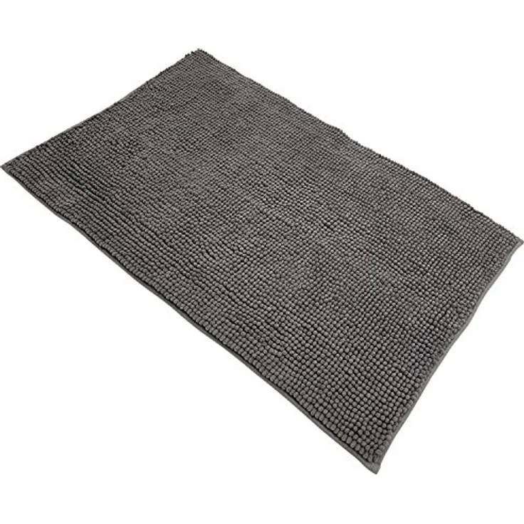 DILUMA Badematte Badematte Chenille 50x80 cm – Badteppich mit kuscheligem Flor, Polyester, rechteckig, Rutschhemmende Beschichtung, schnell trocknend, hohe Saugkraft – Bild 10
