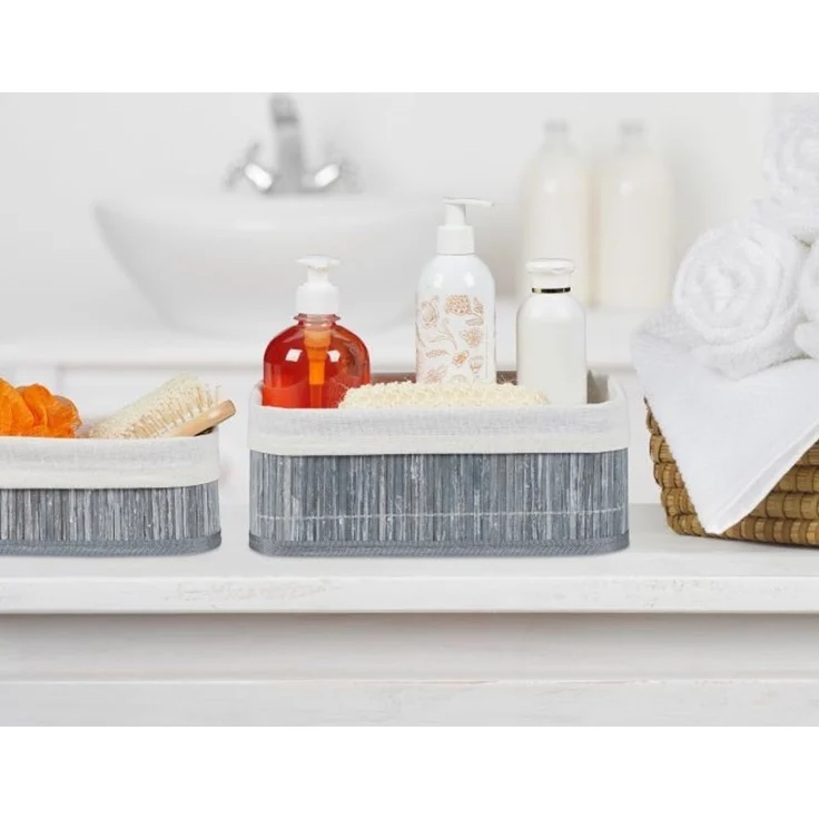 Aufbewahrungskorb Bad 3 teiliges Set – Bild 5