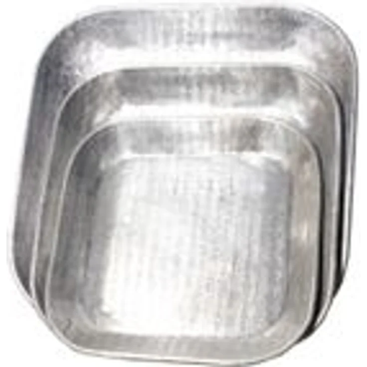 Orientalisches Tablett Prisma Silber 30x30 cm – Bild 2