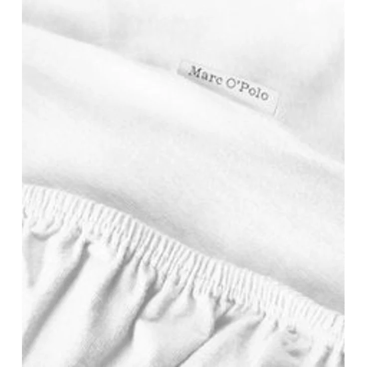 Marc O'Polo Home Spannbettlaken Premium Organic Jersey, Jersey, Gummizug: rundum, (1 Stück), aus GOTS-zertifizierter Baumwolle Jersey-Stretch – Bild 6