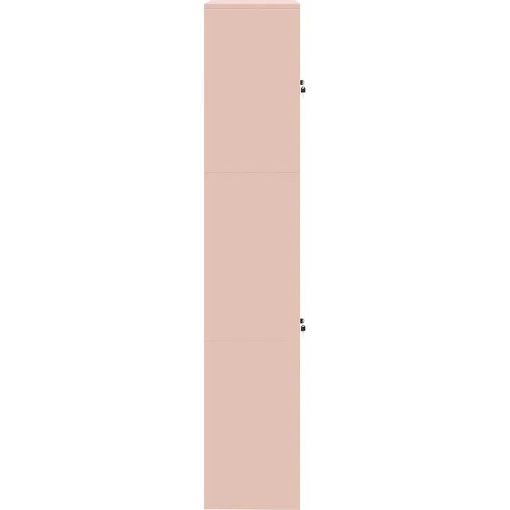 vidaXL Aufbewahrungsschrank 2 stk. Rosa 90 x 40 x 210 cm Stahl 3438724 – Bild 9