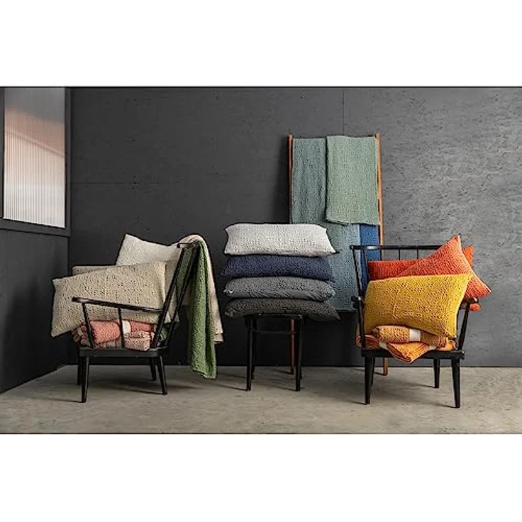VIVARAISE TANA BLANKET Leinen 140X200 – Bild 5