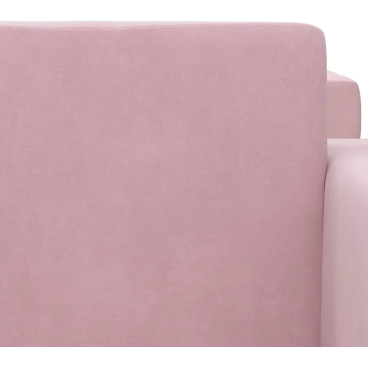 vidaXL Schlafsofa für Kinder Rosa Weicher Plüsch 4104807 – Bild 7