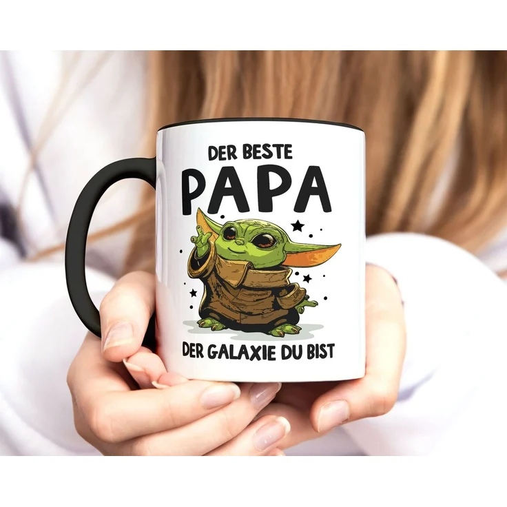 MoonWorks Tasse Tasse Geschenk Papa Sprüche Geschenkidee Vatertag Lustig Motiv, Keramik – Bild 4