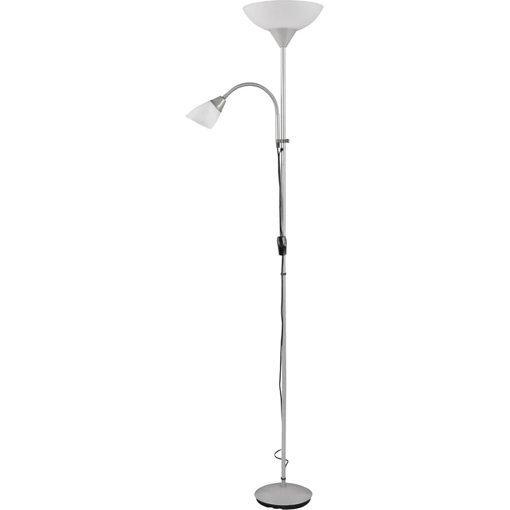lightling Stehlampe Enzo, ohne Leuchtmittel, Schnurschalter, getrennt schaltbar, E27 – Bild 1