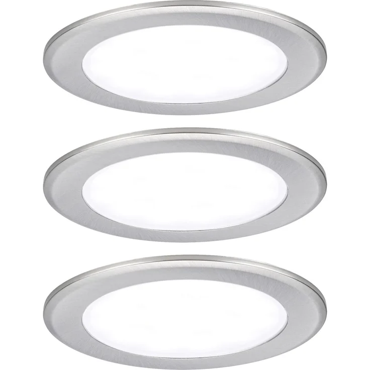 Paulmann 93121 LED Möbeleinbauleuchten 3er Set 4000K Eisen – Bild 7