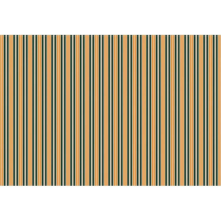 vidaXL Markisenersatzstoff Grün und Gelb 300x250 cm Polyester 3444447 – Bild 2