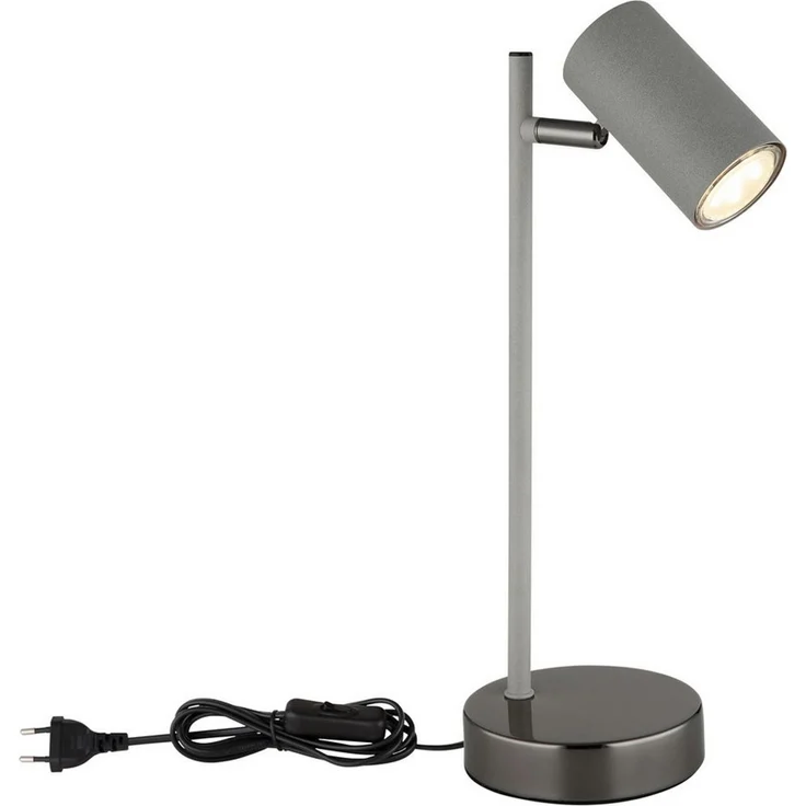 GLOBO LIGHTING Tischleuchte ROBBY, ohne Leuchtmittel, Tischlampe, GU10 Fassung, Wohnzimmer, Schlafzimmer – Bild 3