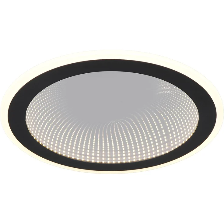 Reality LED Deckenleuchte Glace 21,5W schwarz Metall warmweiß-kaltweiß – Bild 2