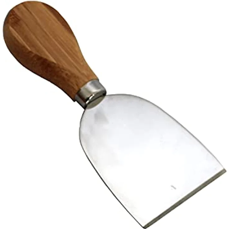 Schneidebrett Excellent Houseware aus Holz zum Servieren mit Messer für Käse 38x18 cm – Bild 10