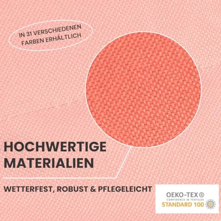 BubiBag Sitzsack für Erwachsene -Indoor Outdoor XL Sitzsäcke, Sitzkissen oder als Gaming Sitzsack, geliefert mit Füllung (125 cm Durchmesser, Sunflower) – Bild 7