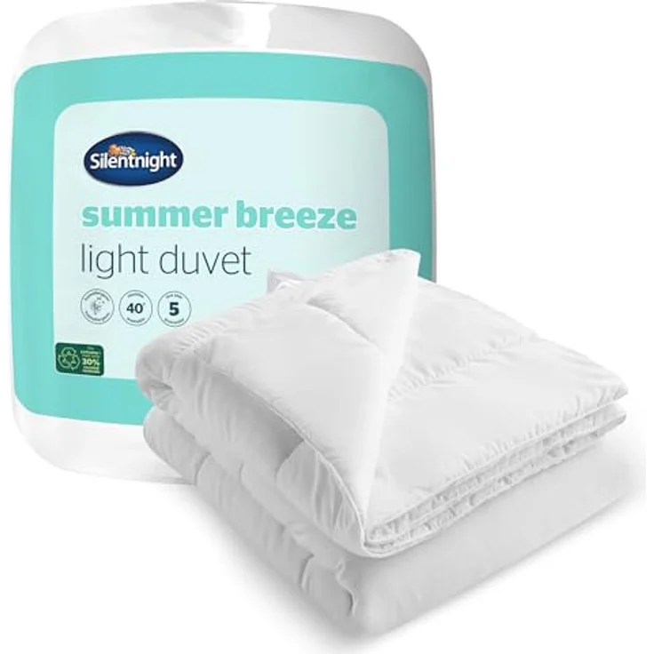 Silentnight Cooler Summer Sommerbettdecke, Tog-Wert 4,5, King Size – Bild 2